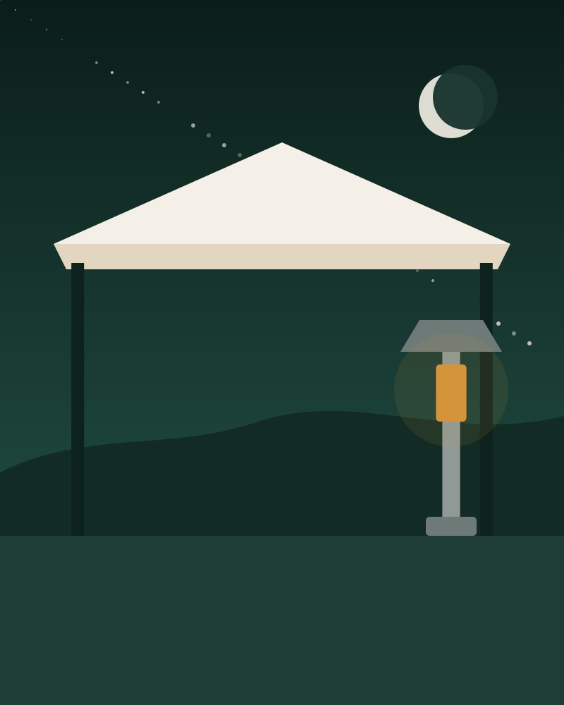 Illustration of Heated Pavilion