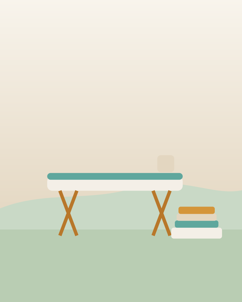 Illustration of Home Spa Day