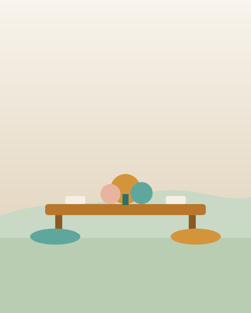 Illustration of Tablescape Picnic